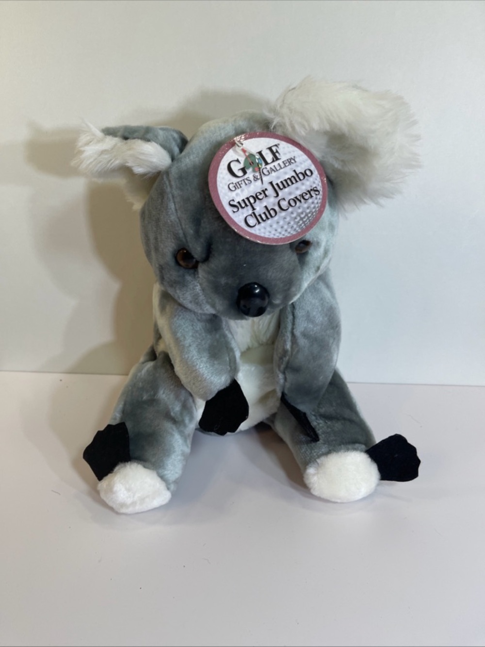 Golf Gifts & Gallery Super Jumbo Golf Club Covers/Puppet Kool Koala Gray VTG